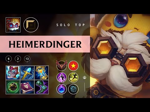 Heimerdinger Top vs Mordekaiser - VN Grandmaster Patch 25.22
