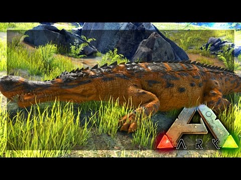ARK: Survival Evolved Server - KILLER CROCODILES! #36