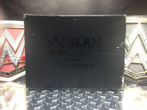 WWE SLAM CRATE December 2016: EmGo's Slam Crates N' Stuff