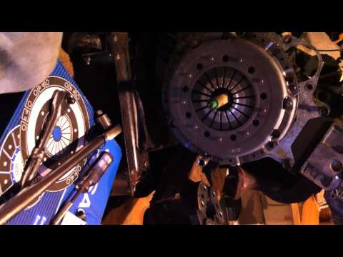 BMW E 36 1995 M3 installing new clutch
