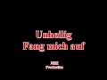 Unheilig - Fang mich auf (Lyrics)