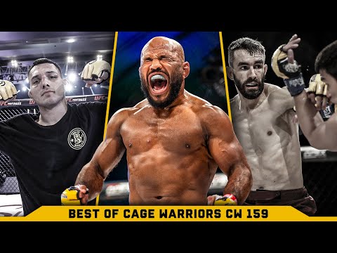 Cage Warriors 159 Best Finishes