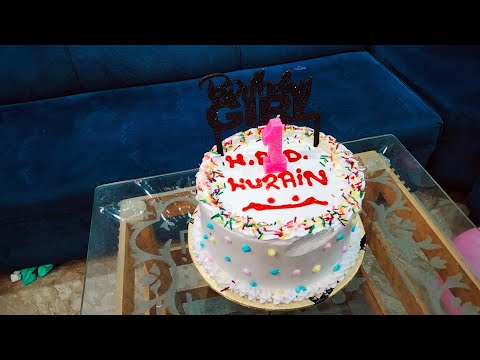 Birthday vlog|First Birthday ideas|Hoorain Tariq Birthday|AabihaTariq