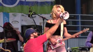 Samantha Fish Band at the Greeley Blues Festival  6/10/17  Crow Jane