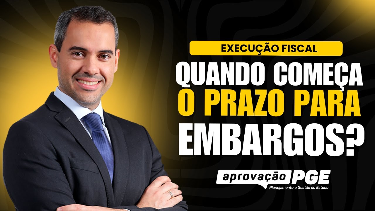 Quando se inicia o prazo para oposição de embargos à execução fiscal em caso de seguro fiança?