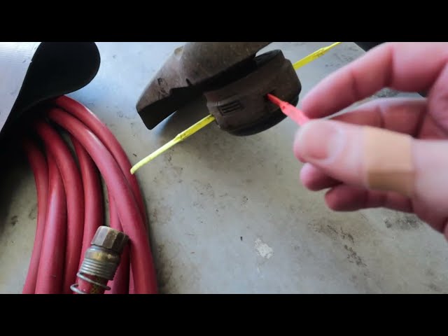 Best Durable Trimmer Blades for Weed Whackers - product in use