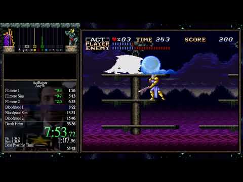 Actraiser Any% Speedrun - 56:27