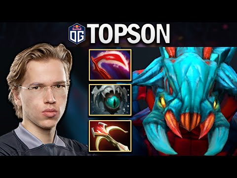OG.TOPSON WEAVER WITH SKADI-DAEDALUS - DOTA 2 7.28 GAMEPLAY