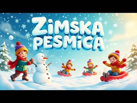 ❄️ Zimska pesmica | Dečije pesme o snegu i radosti | Dečije Čarolije