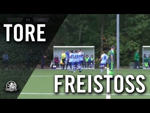 Mega-Freistoßtor von Hassan Berjaoui (Blau-Weiß 90 Berlin) | SPREEKICK.TV