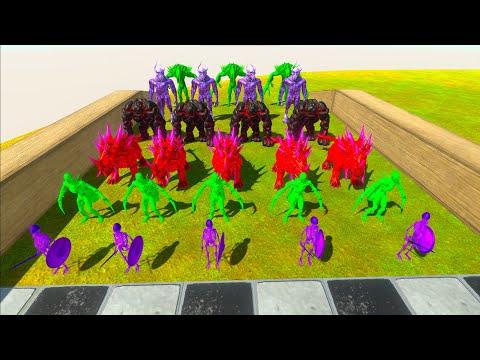 COLORED INFERNALS CHAMPIONSHIP - Animal Revolt Battle Simulator