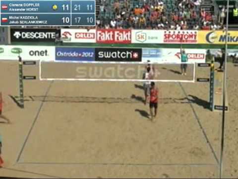 Doppler/Horst vs. Kadziola/Szalankiewicz - Mazury Orlen Grand Slam 2012 - R2