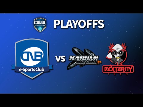 CNB vs KaBuM Black e Dexterity - CBLoL Playoffs