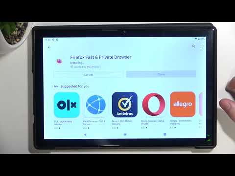How to Install Firefox Browser - OUKITEL OKT1 and New Browser Setting
