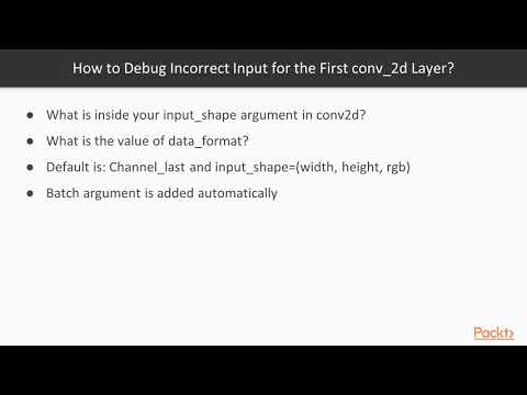 Troubleshooting Python Deep Learning When the Value Error Input 0 Is Incompatible | packtpub com