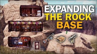 Expanding the ROCK BASE! - Rust Solo Survival