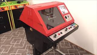 Playing Vs. Super Mario Bros AND Vs. Excitebike On a Nintendo Red Tent Cocktail Arcade Game 1984