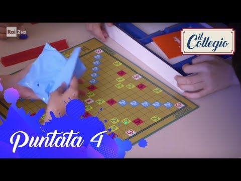 Una partita a Scarabeo - Quarta puntata - Il Collegio 4