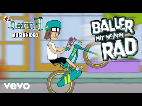 herrH - Baller mit meinem Rad (Kinderlieder / Offizielles Musikvideo)