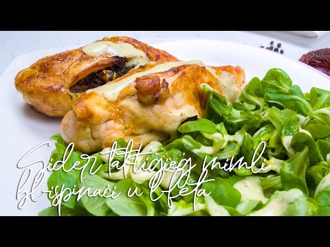 Chicken Breast filled with Spinach and Feta