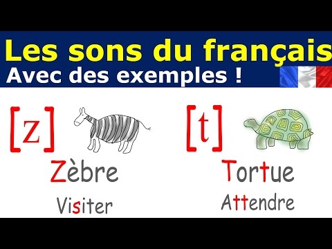 FLE. Prononciation française. Les sons du français illustrés.
