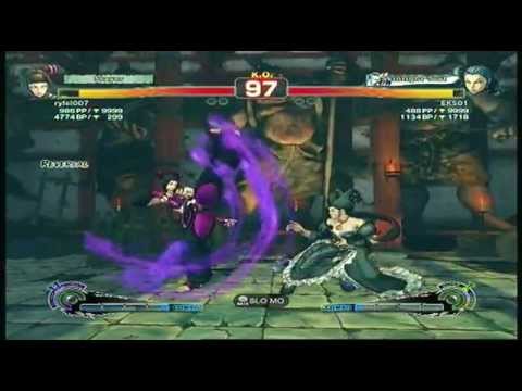 SSF4 Arcade Edition - Dave (Rose) vs. ryfel007 (Juri)
