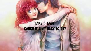 More than friends - Jason Mraz Ft. Meghan Trainor (Lyric Video)