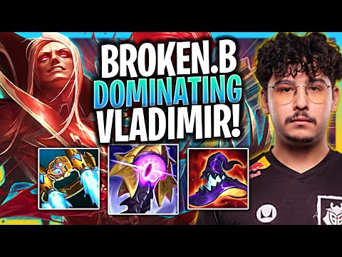 BROKEN BLADE DOMINATING WITH VLADIMIR TOP! | G2 Broken Blade Plays Vladimir Top vs Malphite!