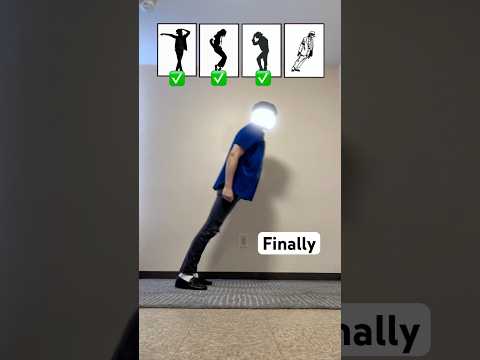How to Lean like Michael Jackson ✨🕴️
