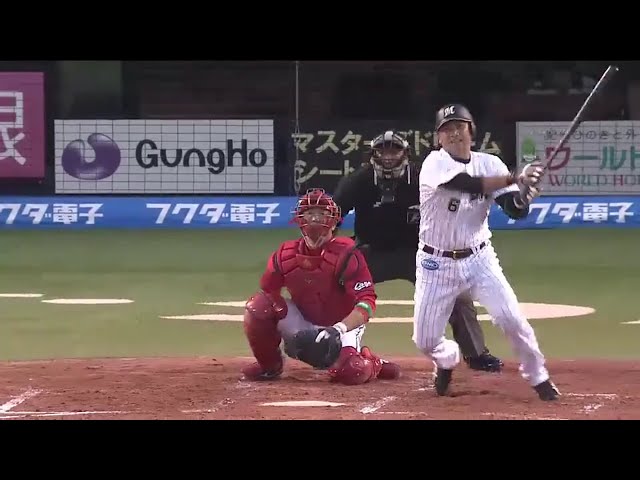 【1回裏】マリーンズ・井口 さすがの一打で追加点!! 2016/5/31 M-C