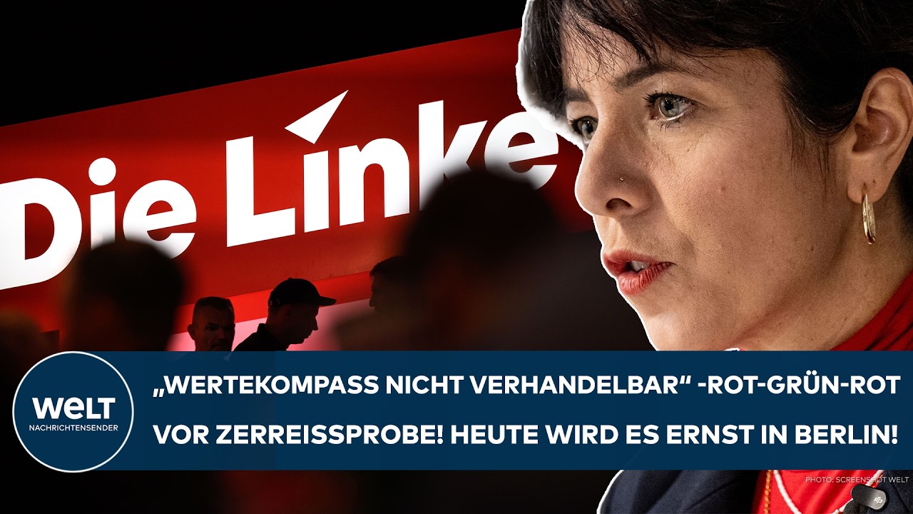 BERLIN: "Sonst wird das auch keine stabile Regierung" - Heute wird es erst für Rot-Grün-Rot!