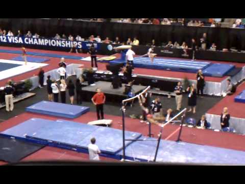 Gabrielle Douglas Bar Warm Up 2