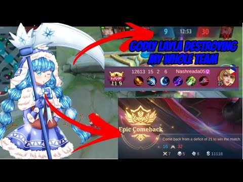21 KILLS GAP INSANE COMEBACK YOU'LL NEVER SEE | TOP GLOBAL RUBY BEST BUILD & GAMEPLAY | MLBB 2021