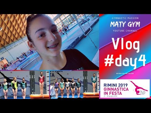 VLOG-DAY4 Ginnastica in Festa Rimini 2019 - 🤸MG🤙 Ginnastica Artistica