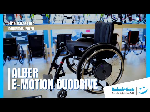 ALBER E-Motion DuoDrive Rollstuhl-Antriebshilfe // Sanitätshaus Burbach+Goetz(#68)