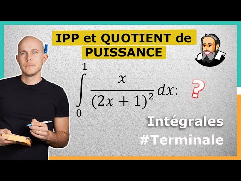 INTÉGRATION PAR PARTIE (IPP) et QUOTIENT de PUISSANCE - Exercice Corrigé - Terminale