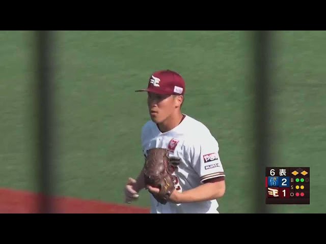 【ファーム】空振り三振!! イーグルスのルーキー・小孫竜二がピンチを無失点に抑える!!  2023年5月4日 東北楽天ゴールデンイーグルス 対 横浜DeNAベイスターズ