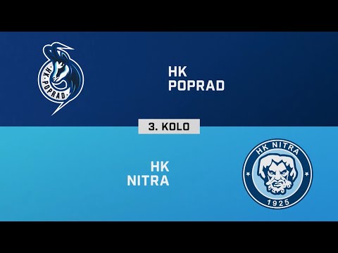3. kolo: HK Poprad – HK Nitra 6:4 (HIGHLIGHTY)