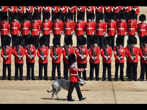 Trooping The Colour 2009 Queens Official Birthday Parade Irish Guards