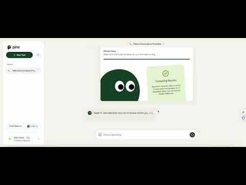 Pine AI - AI Agent Video