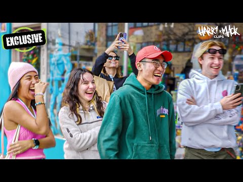 Turning Gibberish To Gold | Harry Mack EXCLUSIVE Guerrilla Bars