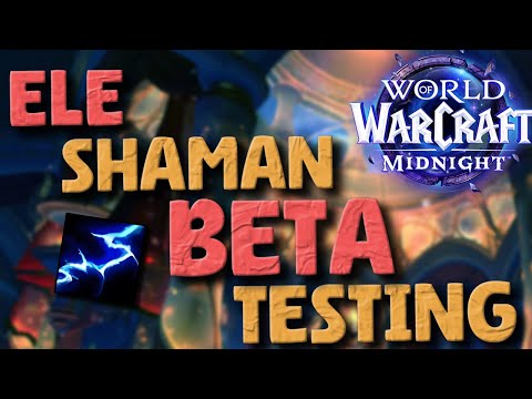 Ele Shaman - M+ Build Testing [FIRE WINGER & STORM] - Midnight Beta | World of Warcraft