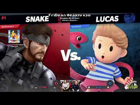 Hotdogknight! (Snake) vs Bulb (Lucas) @ FriDean Weakly #30