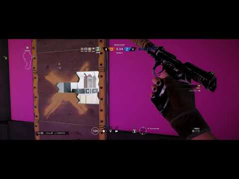 Caveira showing the best window peek location on the Coastline Map - Rainbow Six Siege