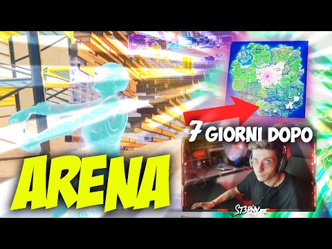 GIOCO ARENA SU FORTNITE PER 7 GIORNI DI FILA.. QUESTO È IL RISULTATO !!