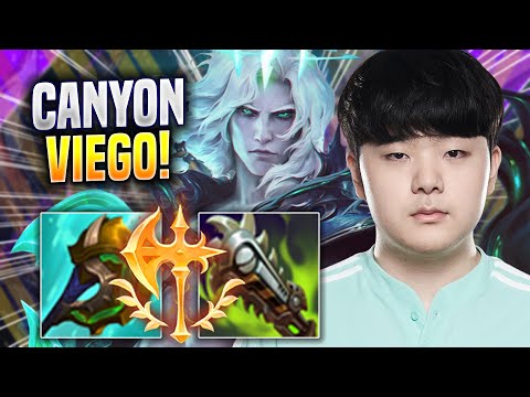 CANYON IS A BEAST WITH VIEGO! - DK Canyon Plays Viego JUNGLE vs Zac! | Season 2022
