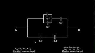 Finding Charge and Voltage Across A Capacitor In Circuit