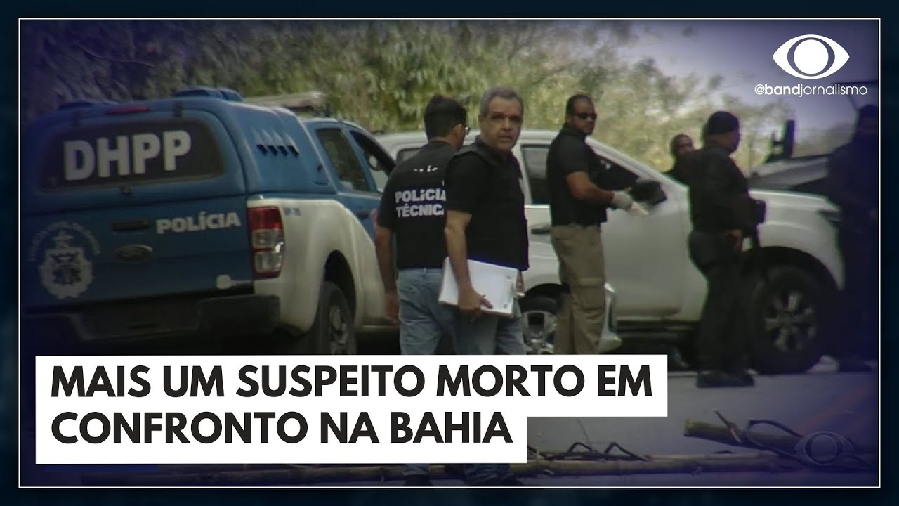 Mais um suspeito morto em confronto na Bahia | Jornal da Band