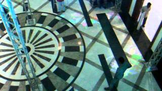 Interactive Floor Installation in Kuwait - Graffiti Theme