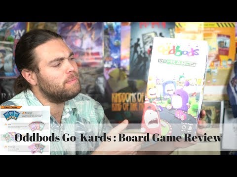Oddbods GoKards - Board Game Review